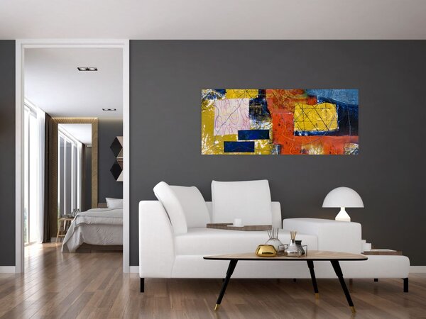Slika - Apstrakcija (120x50 cm)