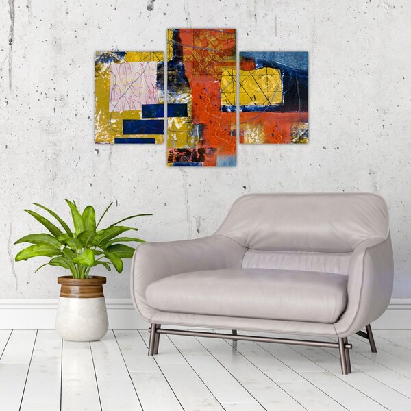 Slika - Apstrakcija (90x60 cm)
