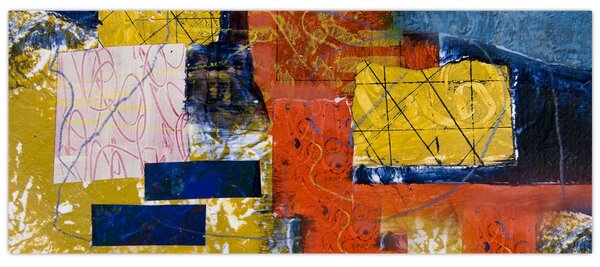 Slika - Apstrakcija (120x50 cm)
