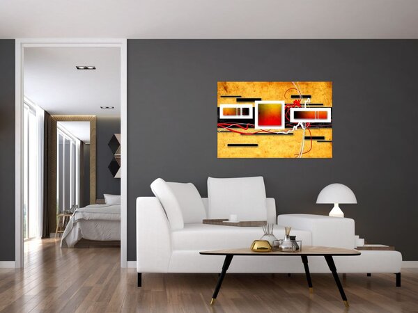 Slika - Apstrakcija (90x60 cm)