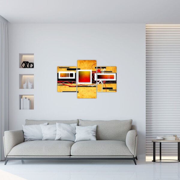 Slika - Apstrakcija (90x60 cm)