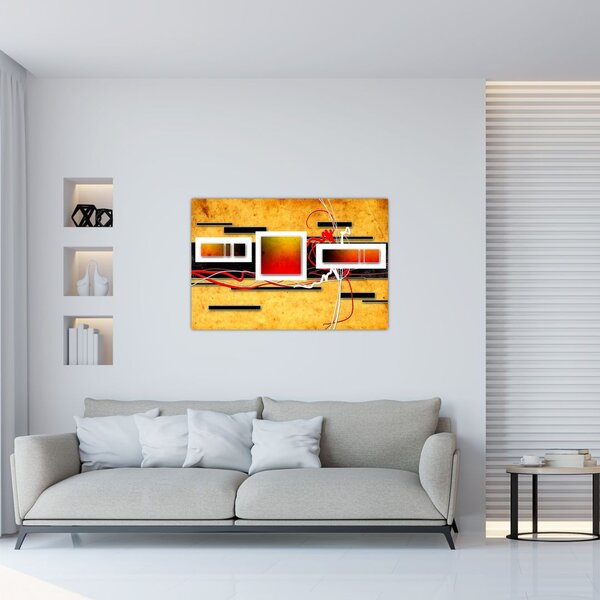Slika - Apstrakcija (90x60 cm)