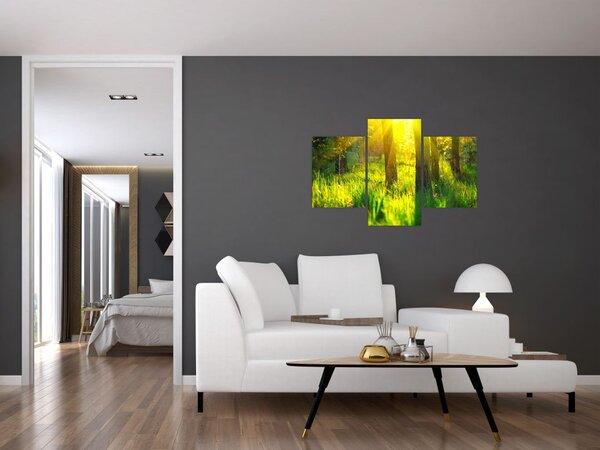 Slika - Proljetno buđenje šume (90x60 cm)