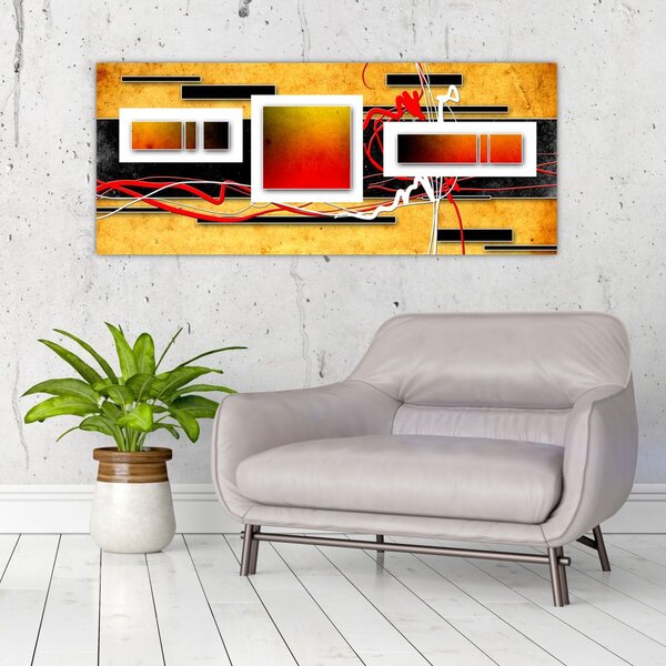 Slika - Apstrakcija (120x50 cm)