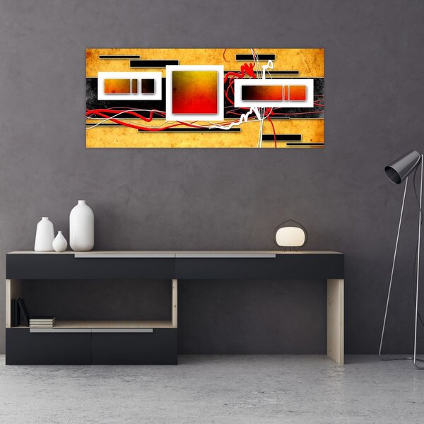 Slika - Apstrakcija (120x50 cm)
