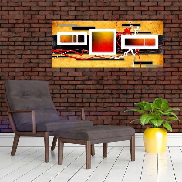 Slika - Apstrakcija (120x50 cm)