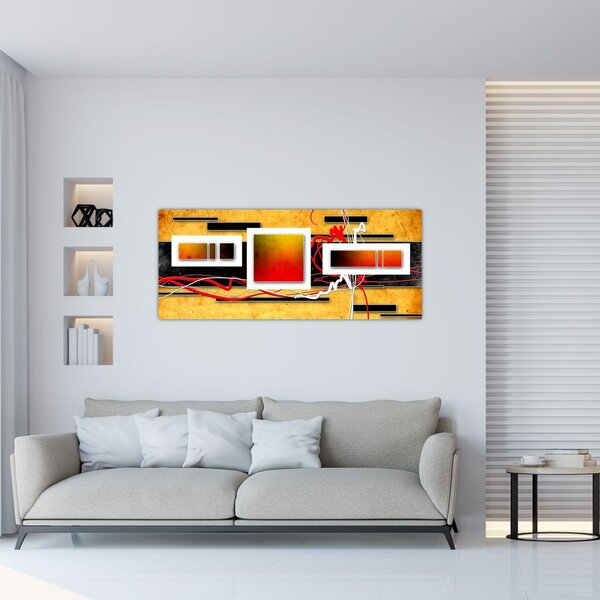 Slika - Apstrakcija (120x50 cm)