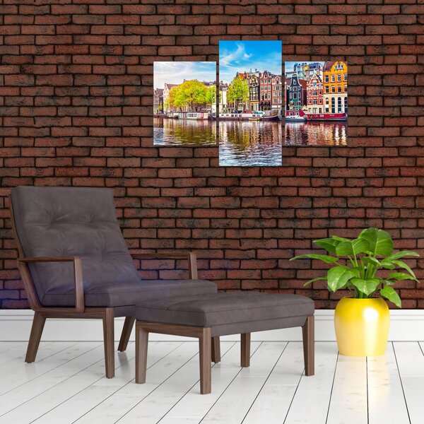 Slika - Plesajuće kuće, Amsterdam (90x60 cm)
