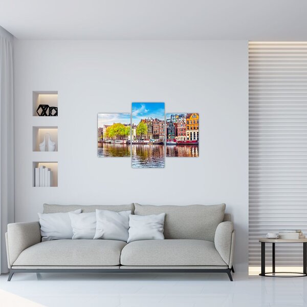 Slika - Plesajuće kuće, Amsterdam (90x60 cm)