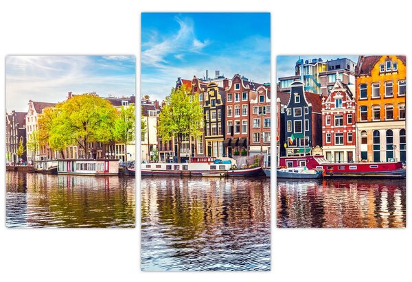 Slika - Plesajuće kuće, Amsterdam (90x60 cm)