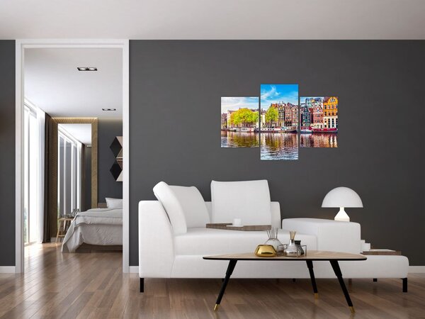 Slika - Plesajuće kuće, Amsterdam (90x60 cm)