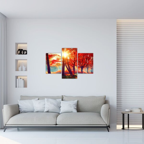 Slika - Jesenski krajolik (90x60 cm)