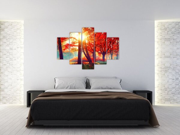 Slika - Jesenski krajolik (150x105 cm)