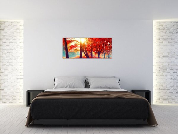 Slika - Jesenski krajolik (120x50 cm)