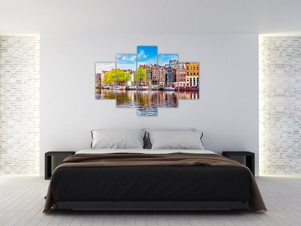 Slika - Plesajuće kuće, Amsterdam (150x105 cm)