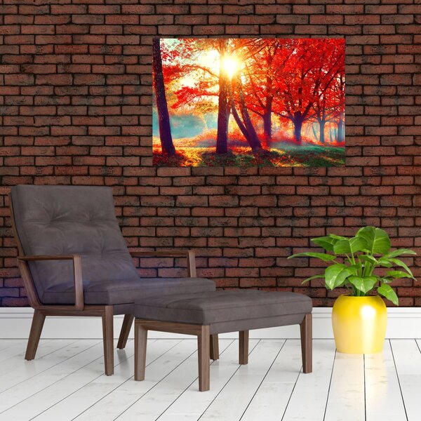 Slika - Jesenski krajolik (90x60 cm)