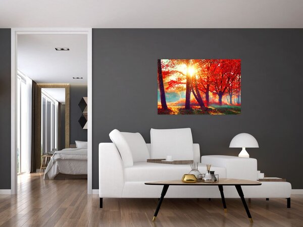 Slika - Jesenski krajolik (90x60 cm)