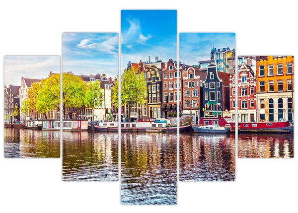Slika - Plesajuće kuće, Amsterdam (150x105 cm)