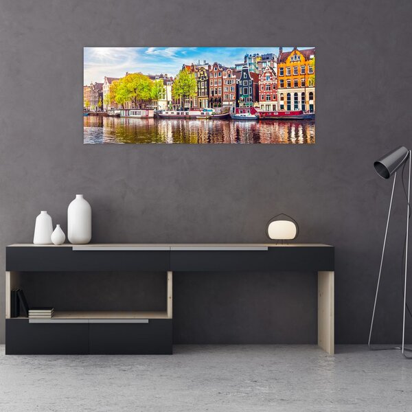 Slika - Plesajuće kuće, Amsterdam (120x50 cm)