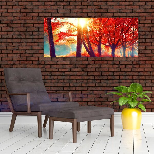 Slika - Jesenski krajolik (120x50 cm)