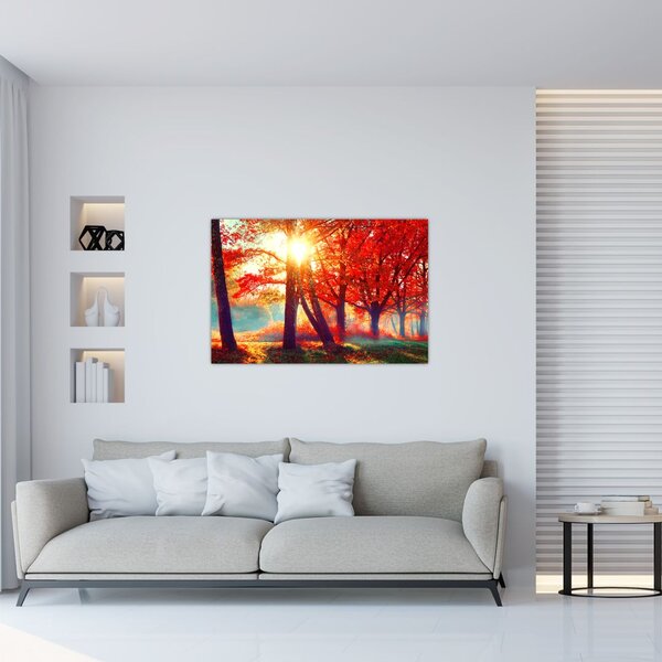 Slika - Jesenski krajolik (90x60 cm)