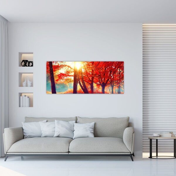 Slika - Jesenski krajolik (120x50 cm)