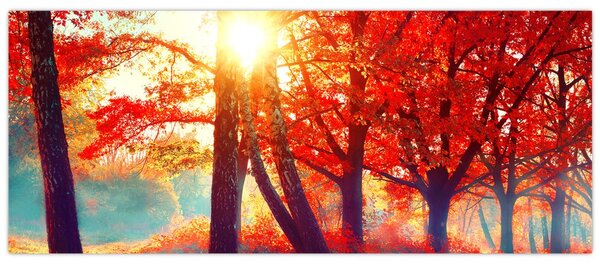 Slika - Jesenski krajolik (120x50 cm)