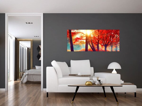 Slika - Jesenski krajolik (120x50 cm)