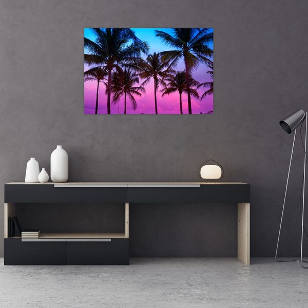 Slika - Palme u Miamiju (90x60 cm)
