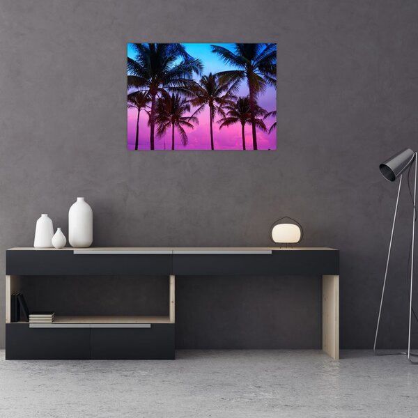 Slika - Palme u Miamiju (70x50 cm)