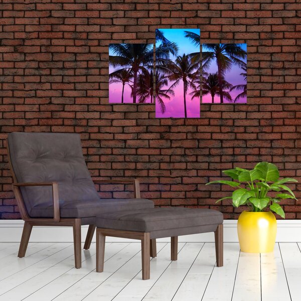 Slika - Palme u Miamiju (90x60 cm)