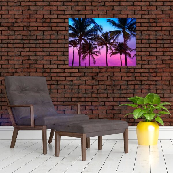 Slika - Palme u Miamiju (70x50 cm)