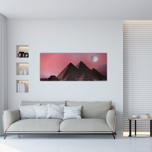 Slika - Piramide u Gizi, Egipat (120x50 cm)