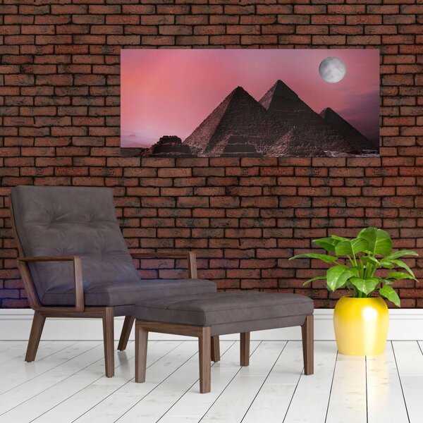 Slika - Piramide u Gizi, Egipat (120x50 cm)