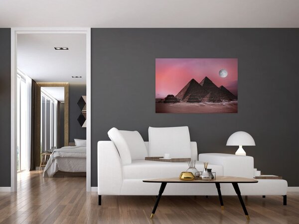 Slika - Piramide u Gizi, Egipat (90x60 cm)