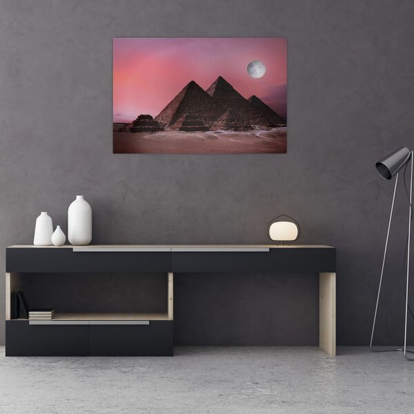 Slika - Piramide u Gizi, Egipat (90x60 cm)