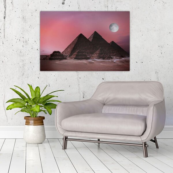 Slika - Piramide u Gizi, Egipat (90x60 cm)