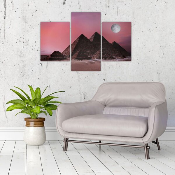 Slika - Piramide u Gizi, Egipat (90x60 cm)