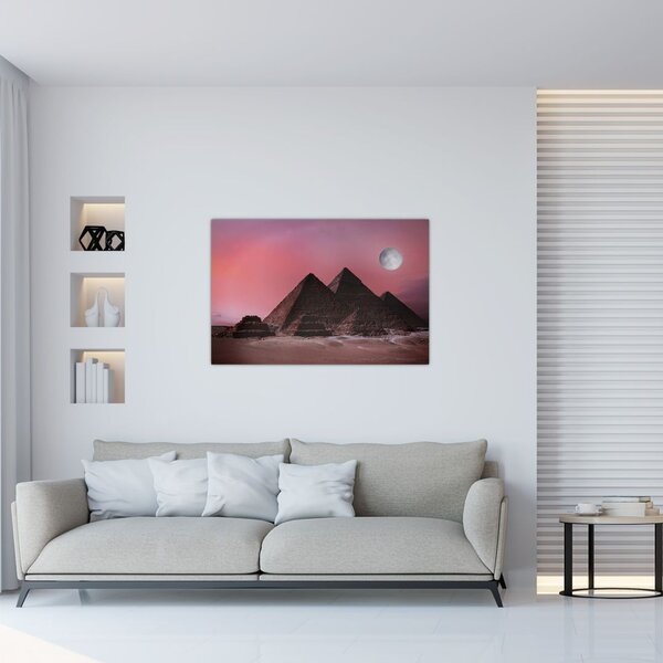 Slika - Piramide u Gizi, Egipat (90x60 cm)