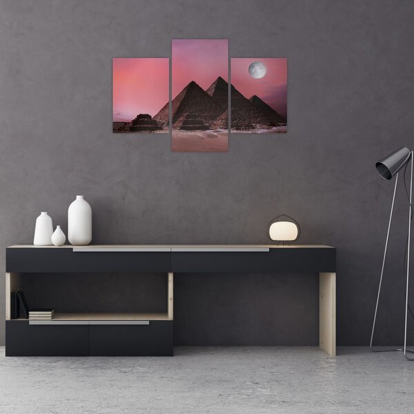 Slika - Piramide u Gizi, Egipat (90x60 cm)