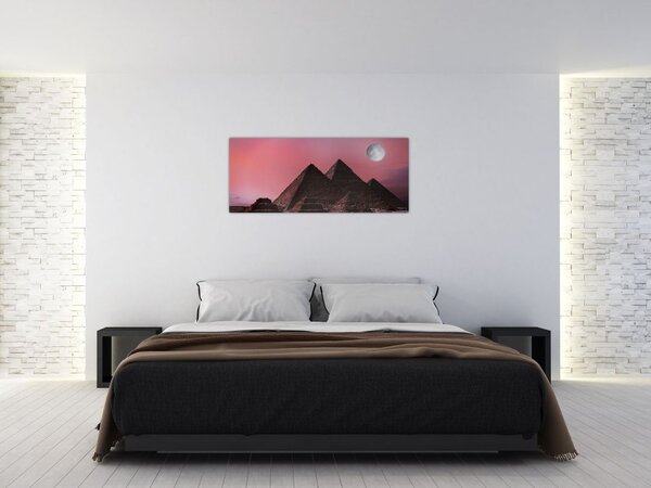 Slika - Piramide u Gizi, Egipat (120x50 cm)