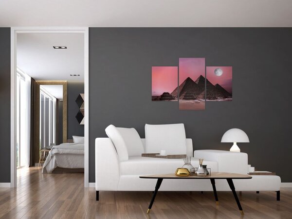 Slika - Piramide u Gizi, Egipat (90x60 cm)