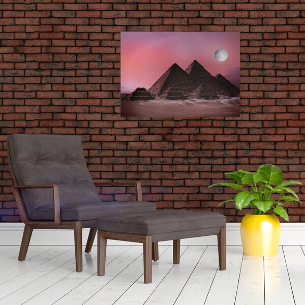 Slika - Piramide u Gizi, Egipat (70x50 cm)
