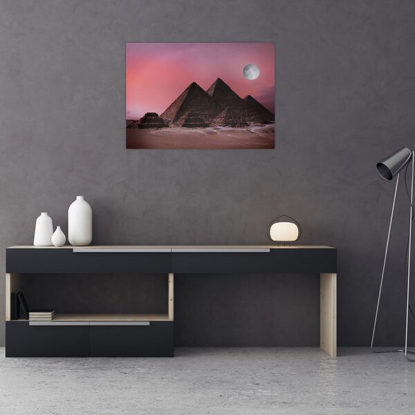 Slika - Piramide u Gizi, Egipat (70x50 cm)