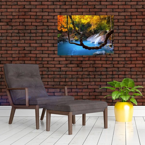 Slika - Slapovi u Aziji (70x50 cm)