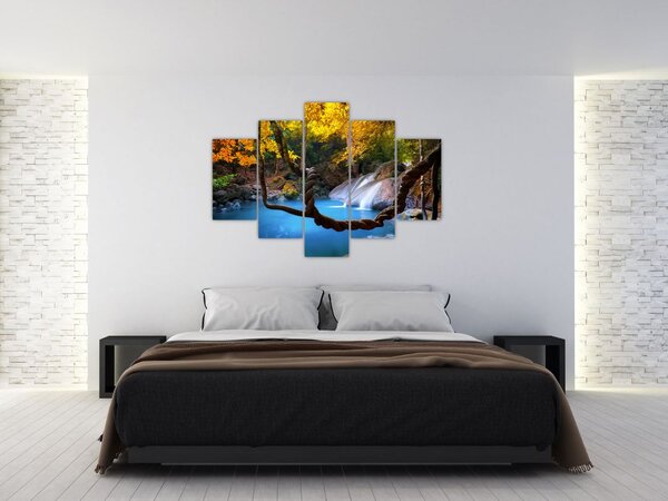 Slika - Slapovi u Aziji (150x105 cm)