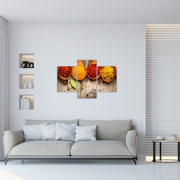 Slika - Začini na drvetu (90x60 cm)