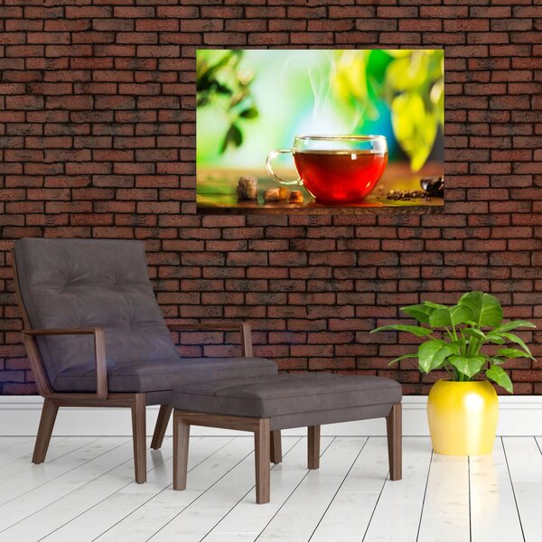 Slika - Mrtva priroda s čajem (90x60 cm)