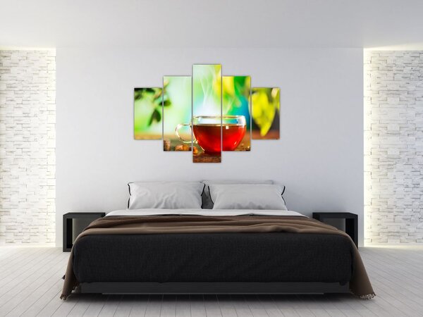 Slika - Mrtva priroda s čajem (150x105 cm)