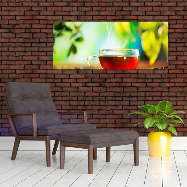 Slika - Mrtva priroda s čajem (120x50 cm)